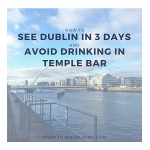 How to see Dublin in 3 days. Ideas that get you out of the city, and exploring more of what Dublin has to offer - and avoiding drinking in Temple Bar.